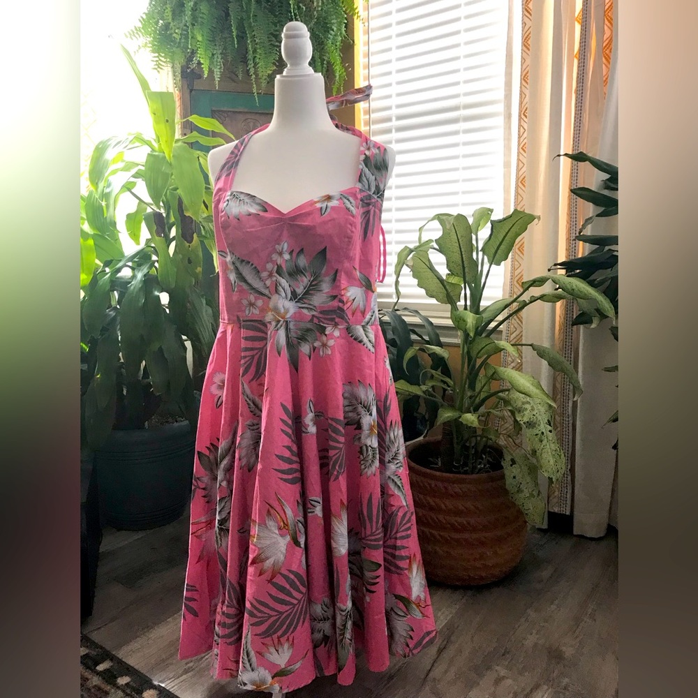 Hell bunny pinup Hawaiian Dress